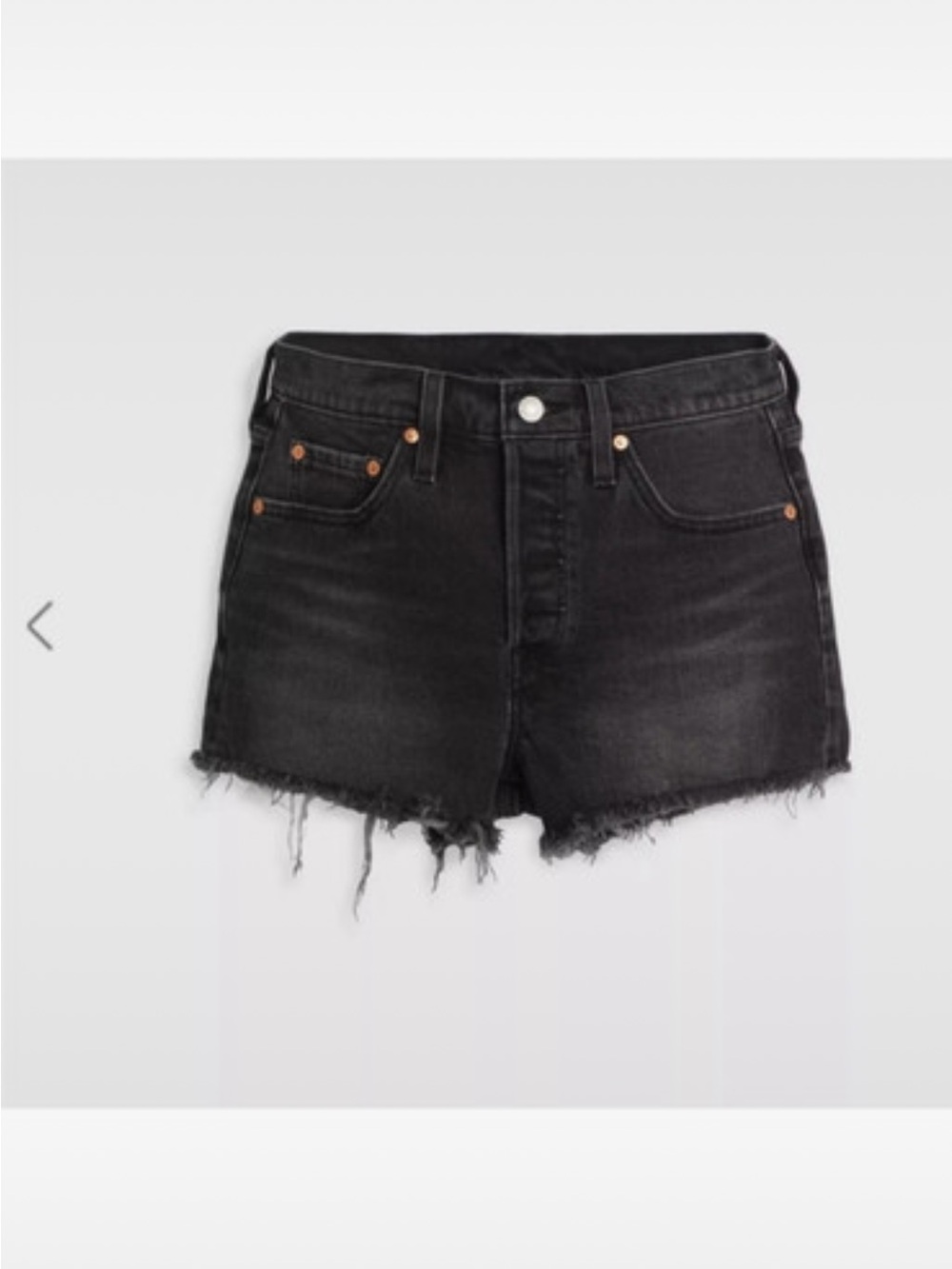 LEVI’S 501® original fit high rise shorts